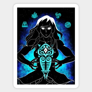 Avatar state Korra Magnet